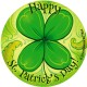 89404 vafa rotunda Happy St Patrick`s Day D20cm